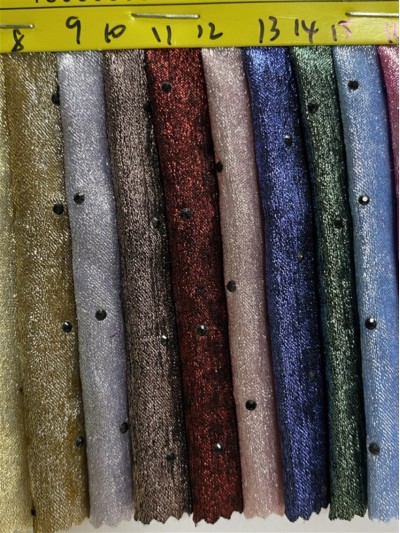 GZ-KD  燙珠細閃閃光布 細節-2